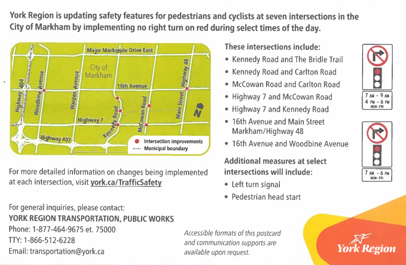 Intersection Safety Improvements St. Brother André Catholic High School